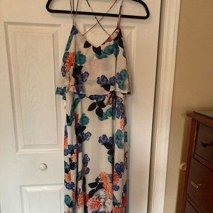 Floral maxi dress